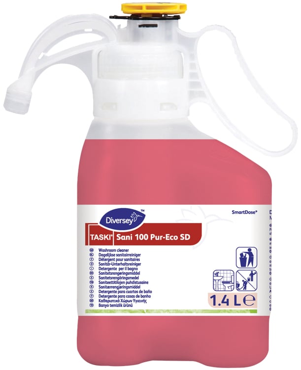 Taski sani pur-eco sd daglig sanitærrengjøring  1,4l