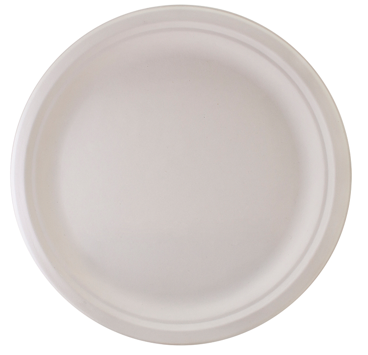 Fibertallerken 25cm pfas fri   50stk