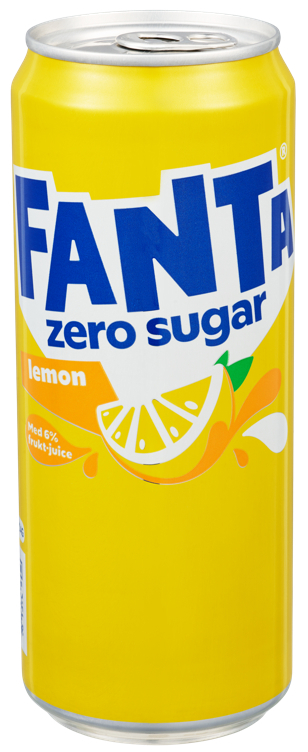 Fanta lemon no sugar bx  24x33cl
