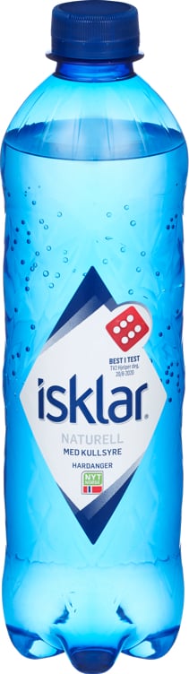 Isklar naturell med kullsyre  24x500ml