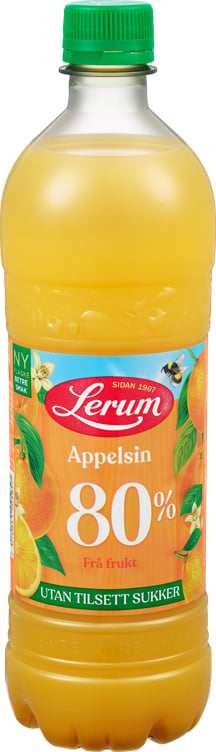 Appelsinsaft uten tilsatt sukker  0,75 l