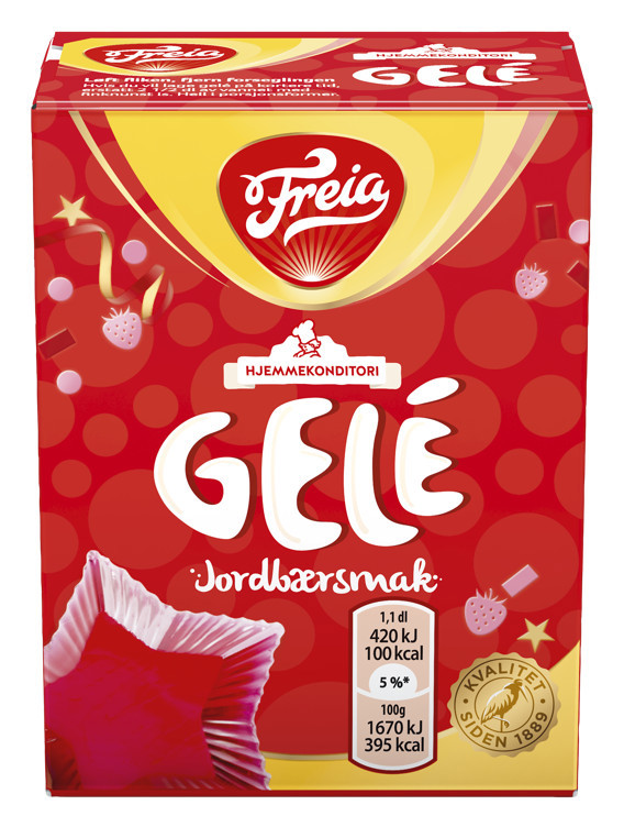 Strawberry jelly        125g
