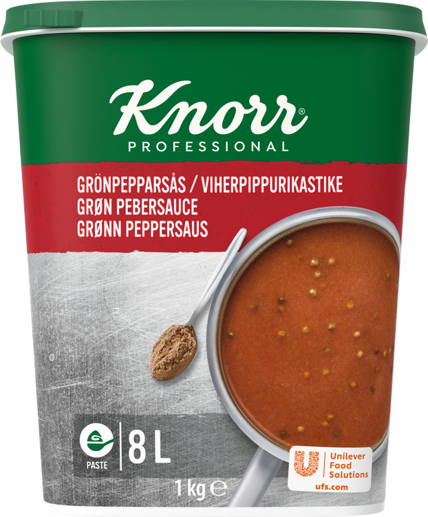 Peppersaus grønn, pasta  1kg