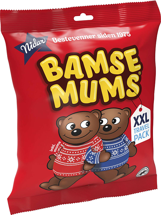 Bamsemums stor        t 8x400g