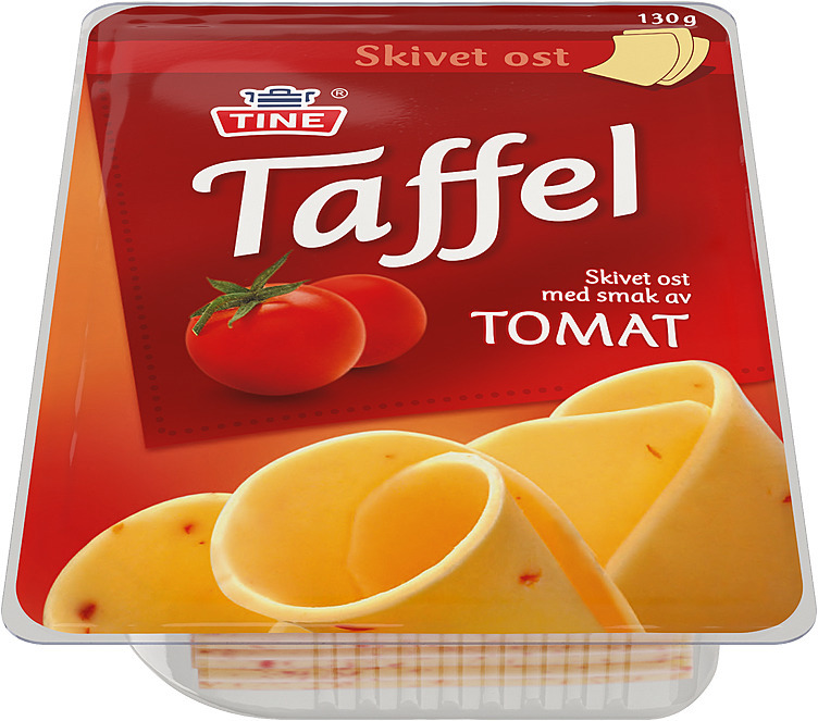 Taffel tomatost i skiver   130g