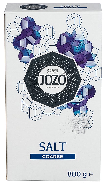Jozo grovt salt u/jod   800g