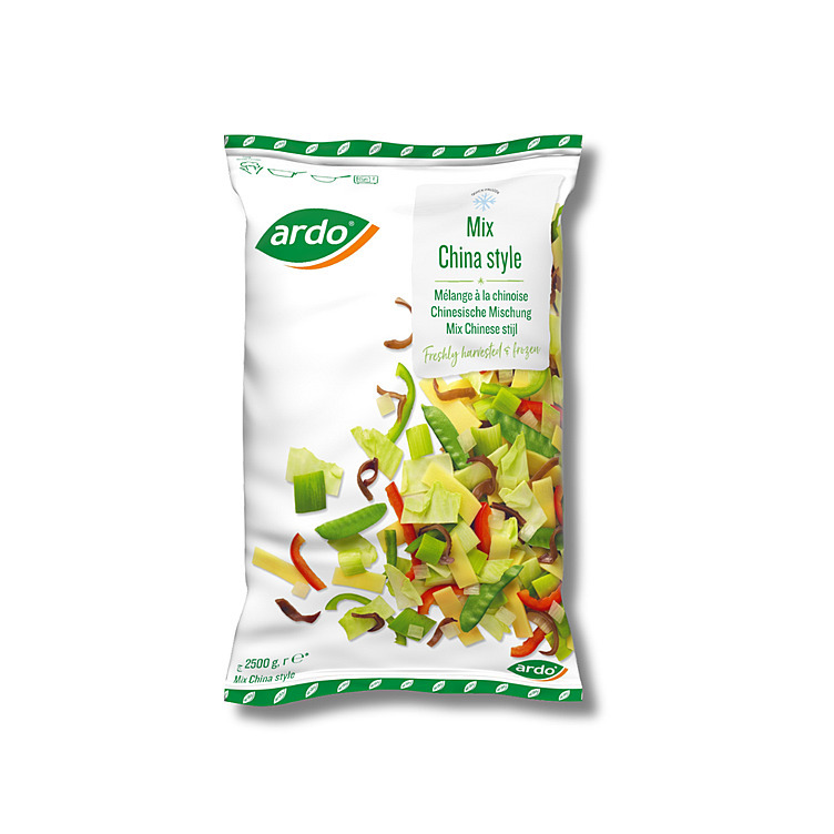 Kinesisk miks 4x2,5kg  t  kg