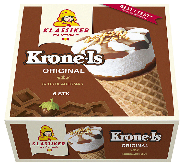 Krone-is sjokolade   0,75l