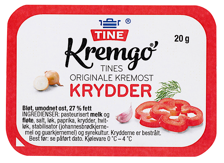 Kremost krydder,kuvert   96x20g