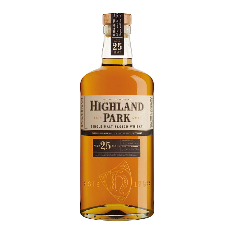Highland park 25 y.o.  45,7%  70cl