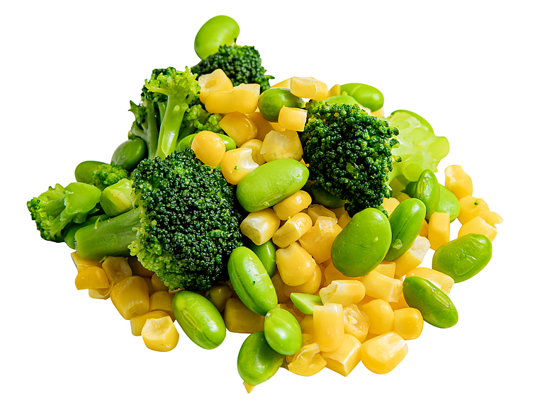 Grønnsaksblanding med soyabønner   2kg