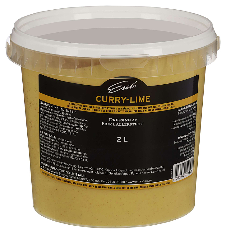 Curry-lime dressing 2000ml