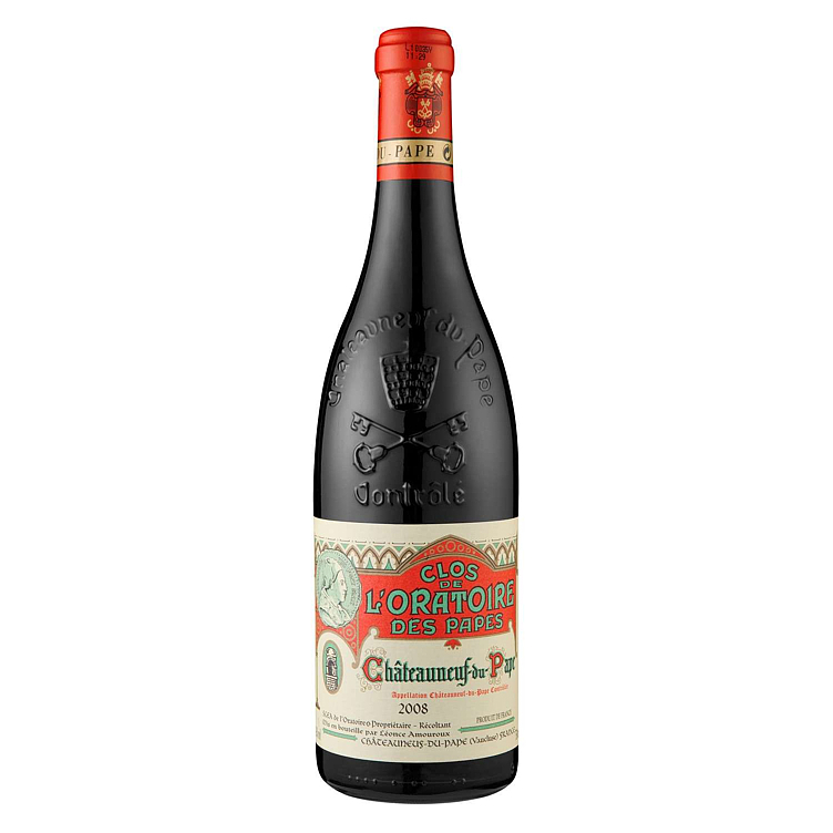 Clos de l oratorie des papes rouge  15%  75cl