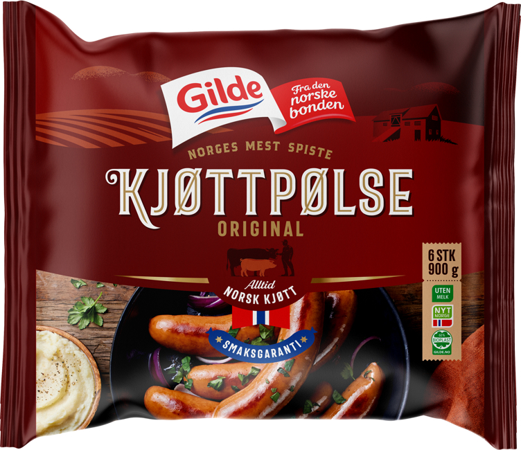 Kjøttpølse original   900g