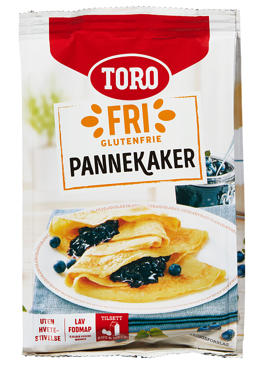 Pannekaker glutenfri   187g