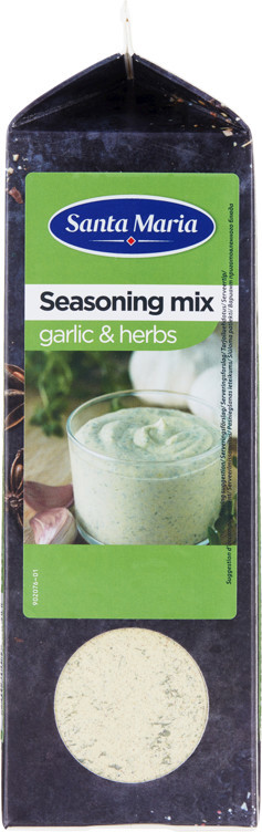 Garlic & herbs seasoning mix  575g