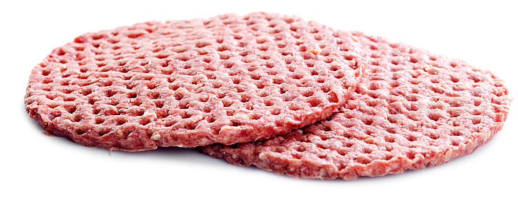 Hamburger 160g standard rå   4,96kg