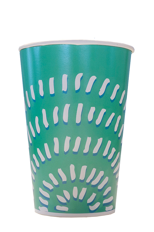 Cups for cold drinks 0,4l sunrise  44pcs