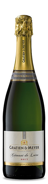 Gratien & meyer cremant de loire brut   12%   75cl