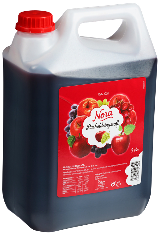 Nora husholdningssaft   5l