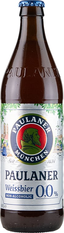 Paulaner weissbier fl   0,0%   20x50cl