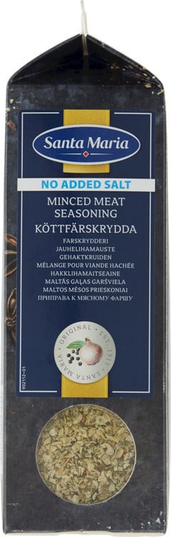 Kjøttdeigkrydder no added salt 490g