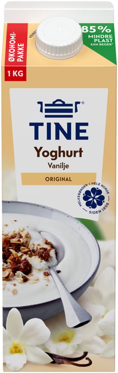 Yoghurt vanilje  1kg