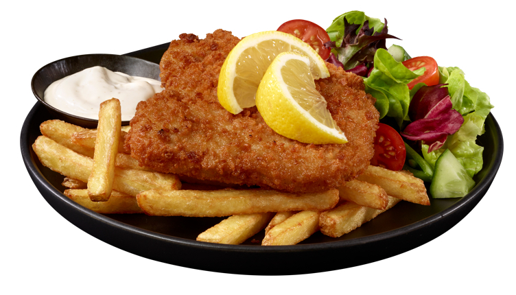 Vegetar schnitzel 57x80g  4,56kg