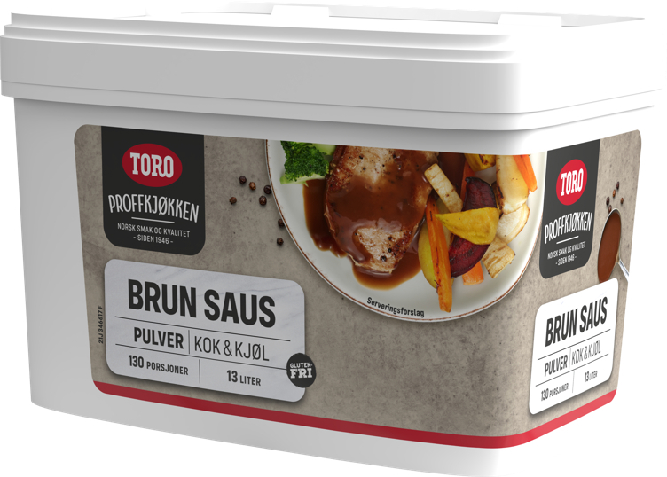 Brun saus kok&kjøl glutenfri  730g