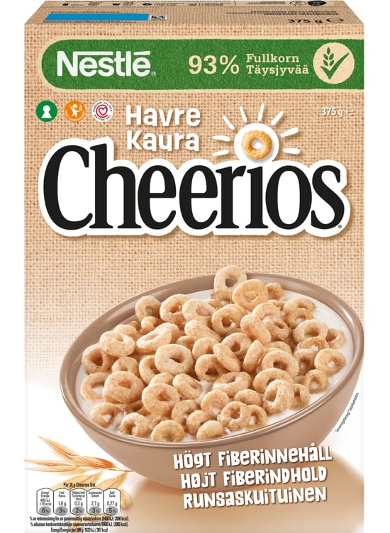 Cereal oat cheerios   375g