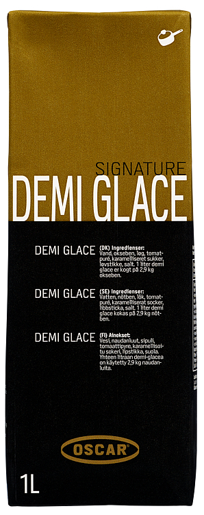 Okse demi glace 1l