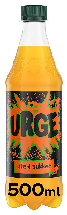 Urge uten sukker flaske  24x0,5l