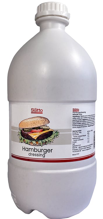 Hamburgerdressing bombe   2,6kg
