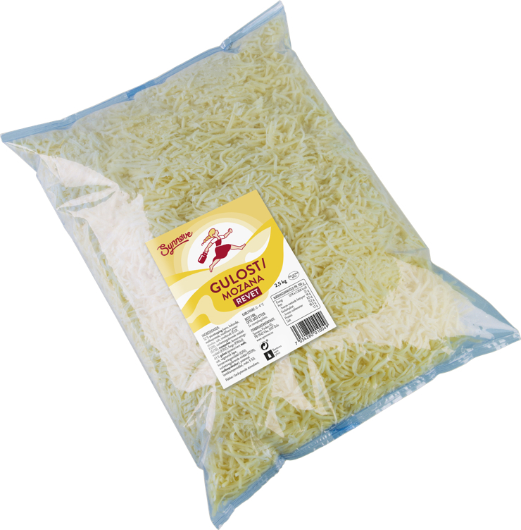White cheese/mozana grated  2,5kg