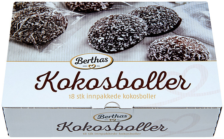 Kokosboller 18stk 420g