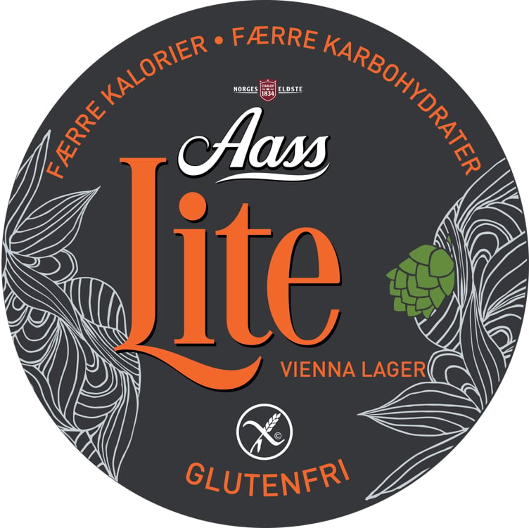 Aass lite vienna lager stålfat 4,5%   20l