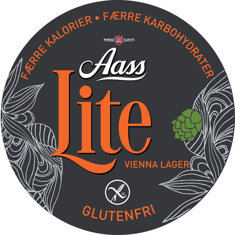 Aass lite vienna lager stålfat 4,5%   20l