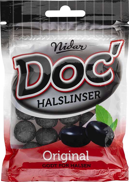 Doc halslinser orig.  t 30x60g