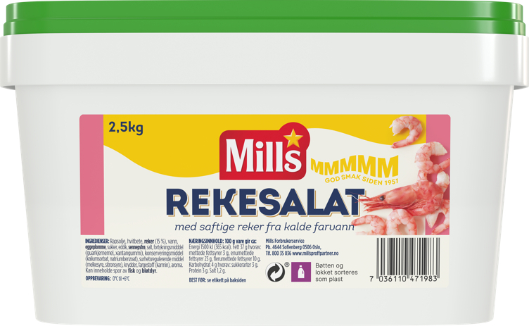 Rekesalat  2,5kg