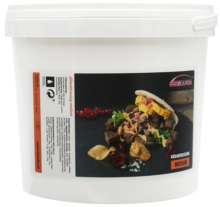 Kebabdressing medium  5kg