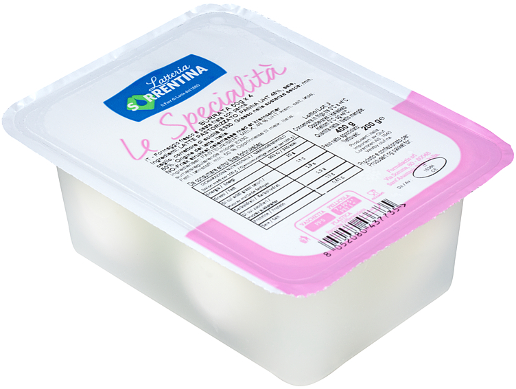 Burrata mini frossen  4x50g