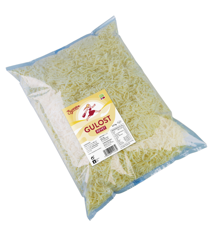 White cheese grated  2,5kg
