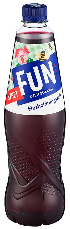 Fun light husholdningssaft  0,8l