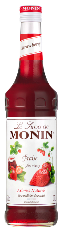 Monin strawberry syrup  70cl
