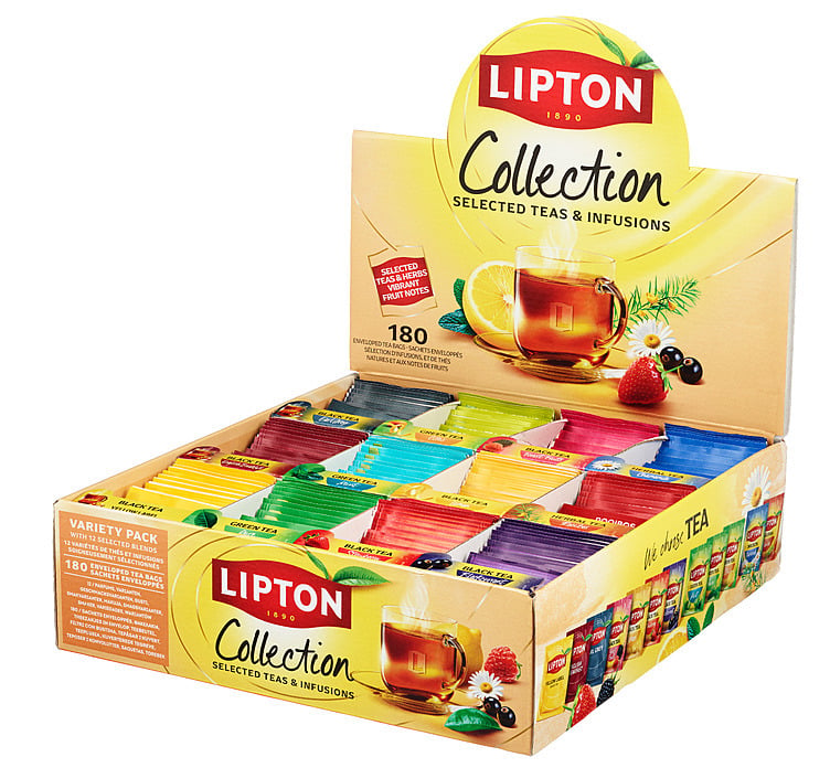 Lipton variety pack 285g   12x15poser