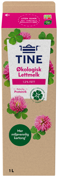 Lettmelk økol.     1l