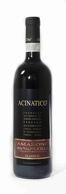 Accordini acinatico amarone della valpolicella  15,5%   75cl
