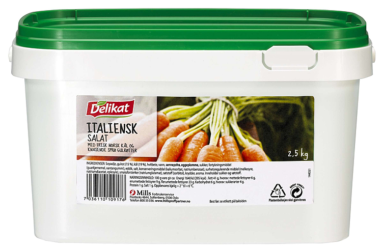 Italiensk salat   2,5kg