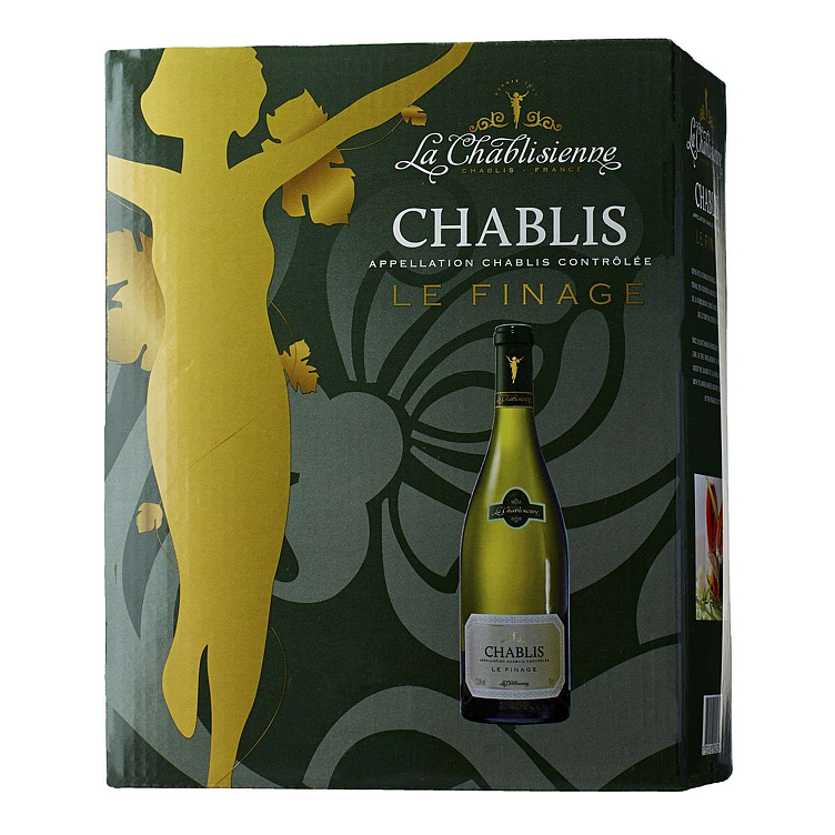La chablisienne chablis  12,5%  bib  3l