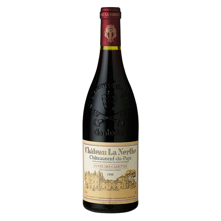 Châteauneuf-du-pape cuvée des cadettes   15%  75cl
